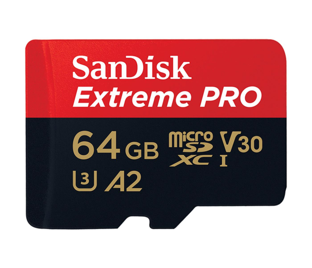 SANDISK microSD 64GB 170MB/s SDSQXCY-064G-GN6MA - 451874 - zdjęcie